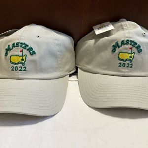 2022 Masters new golf cap kakhi with tags (price is for 1, 2 available)